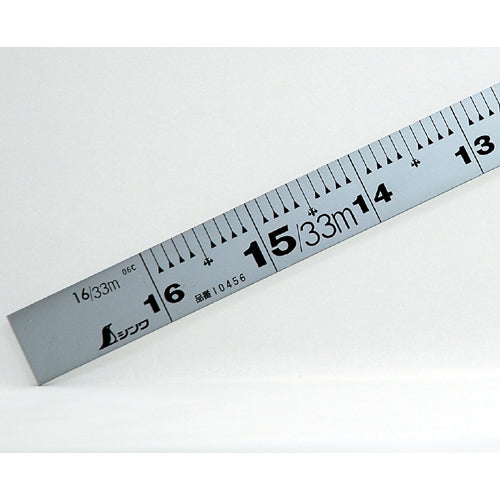 シンワ　曲尺厚手広巾尺６表裏尺相当目盛　10456　1 個