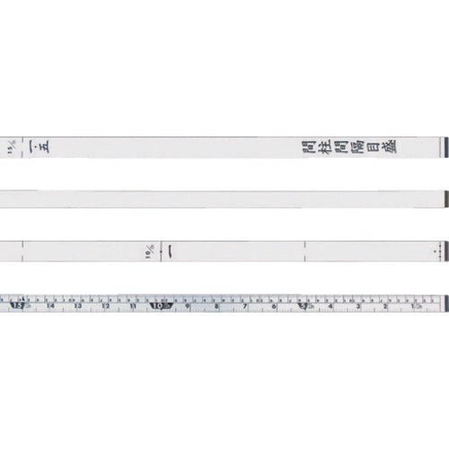 シンワ　尺杖普及型１２尺相当目盛付　65132　1 本
