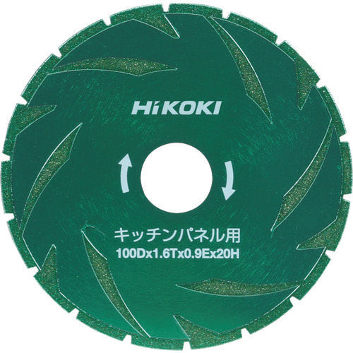 ＨｉＫＯＫＩ　チップソー　１００ｍｍ　キッチンパネル用　0037-1197　1 枚