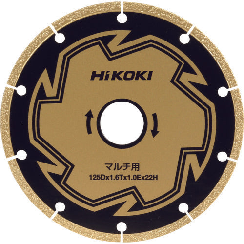 ＨｉＫＯＫＩ　チップソー１２５ｍｍ　マルチ用　サイディング用　0037-1196　1 枚