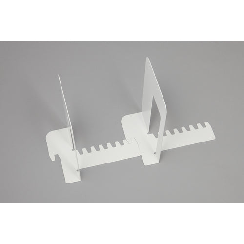 Carl System Key Bookend White SKB-150-W 1 piece