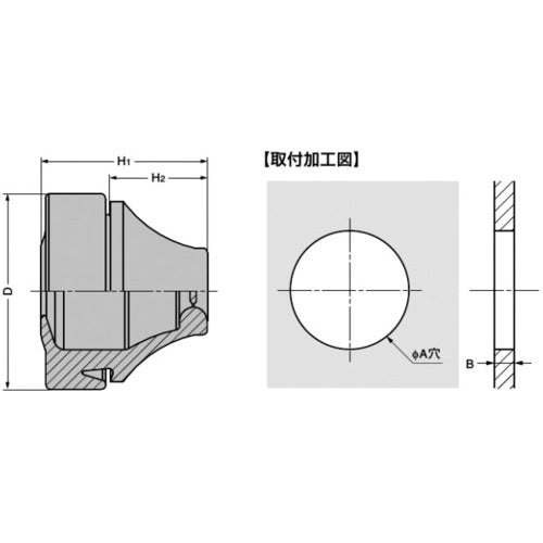 SUGATSUNE (210038248) T-1458328-P50 Waterproof and dustproof grommet T-1458328-P50 1 box