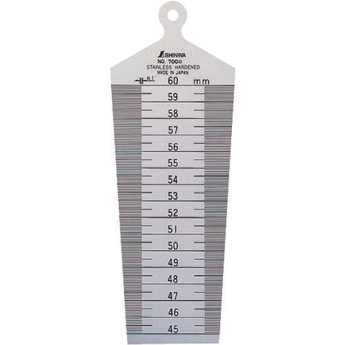 Shinwa Taper Gauge 700D 62615 1 piece