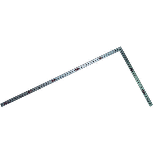 Shinwa Curved Ruler Flat 50cm Back 6 Scale 10033 1 Piece