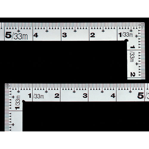 シンワ　曲尺厚手広巾尺６表裏尺目盛　10464　1 個