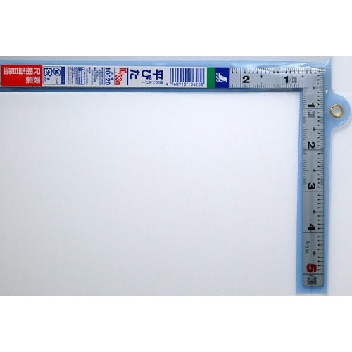 シンワ　曲尺平ぴた１尺表裏尺相当目盛　10620　1 本