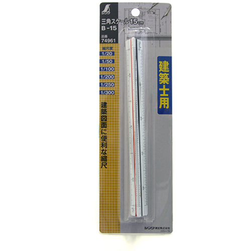 Shinwa Triangular Scale B-15 74961 1 unit