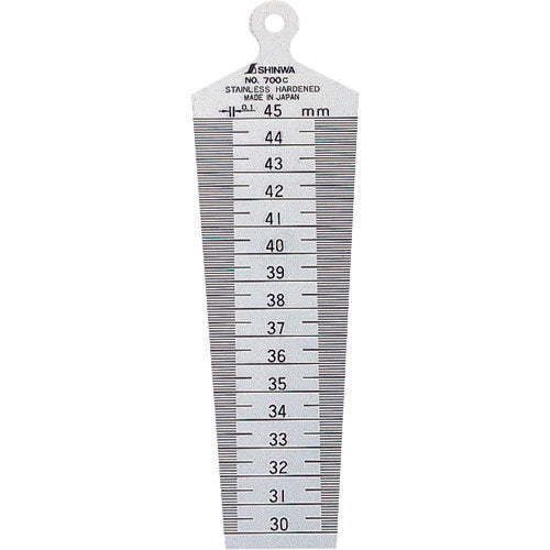 Shinwa Taper Gauge 700C 62610 1 piece