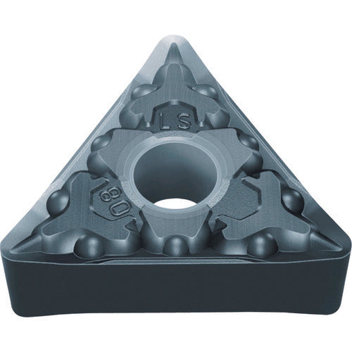 Mitsubishi Turning Insert with LS Breaker for Light Cutting of Hard-to-Cut Materials, PVD Coating, MP9015 TNMG160404-LS, 10 Pieces