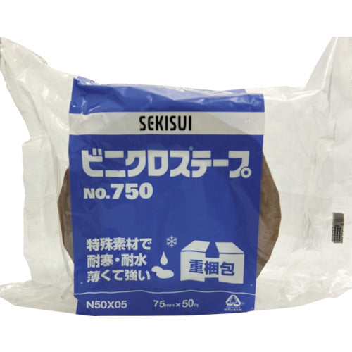 積水　ビニクロステープ＃７５０　７５Ｘ５０　N50X05　1 巻
