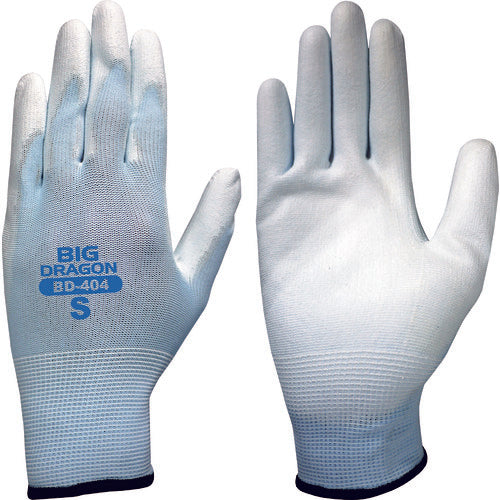Fuji Gloves Urethane White 10 Pairs BD-404 S 7068 1 Pair