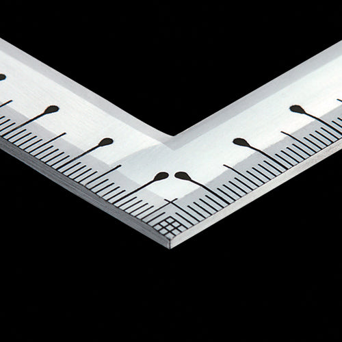 Shinwa 30cm gold scale with 1 shaku scale on the back 10511 1 piece