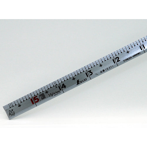 Shinwa Curved Ruler "Valuable" 10371 1 piece, 5 shaku, with back corners