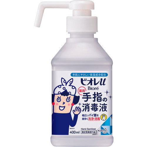 Ｋａｏ　ビオレｕ　手指の消毒スプレー　スキットガード　本体　４００ｍｌ　251039　1 個