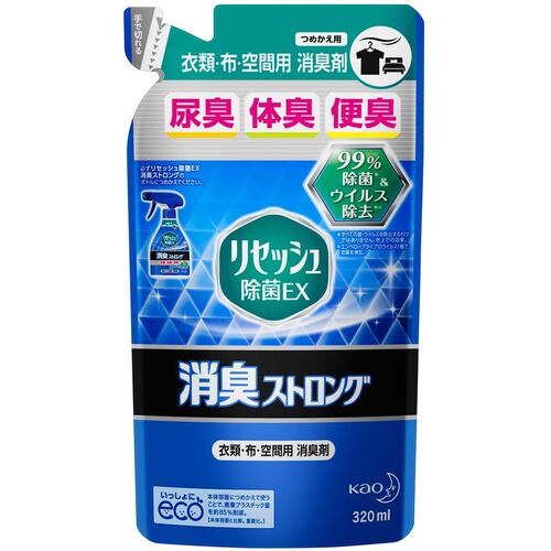 Ｋａｏ　リセッシュ除菌ＥＸ　消臭ストロング　詰替３２０ｍｌ　293589　1 個