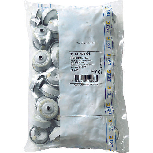 ＳＵＧＡＴＳＵＮＥ　（２１００３９６１６）　Ｔ−１４７５８０４−Ｐ５０　防水・防塵グロメット　ライトグレー　T-1475804-P50　1 箱