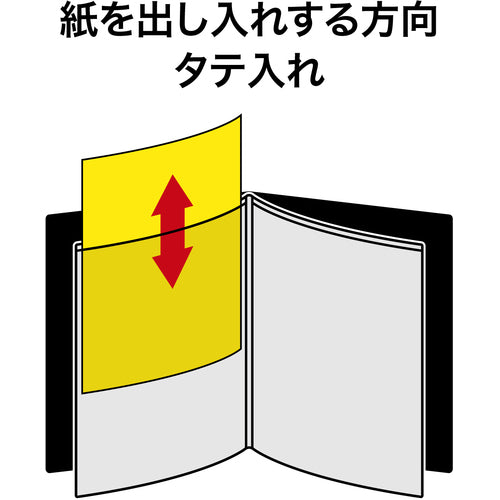 ＯＰ　メニューファイル　レザー調　Ａ４　４頁　MN-136　1 冊