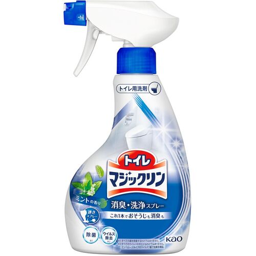 Ｋａｏ　トイレマジックリン消臭・洗浄スプレー　ミント　本体３８０ｍｌ　334190　1 本