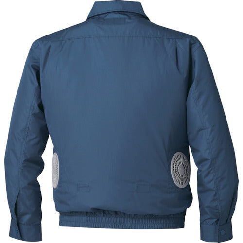 Air-conditioned clothing, outdoor workwear only, dark blue, 3L, KU90720-C14-S5, 1 unit