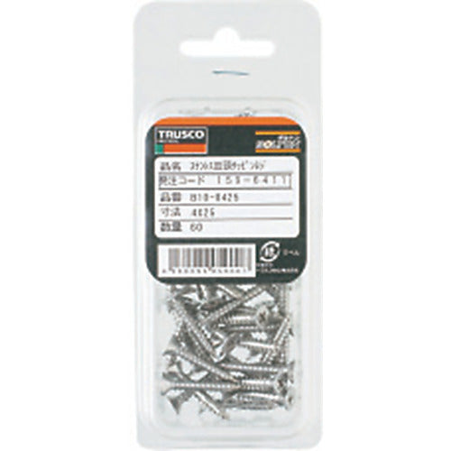 TRUSCO 접시 머리 태핑 나사 1종 A 스테인리스 M5×45 20개입 B10-0545 1 PK