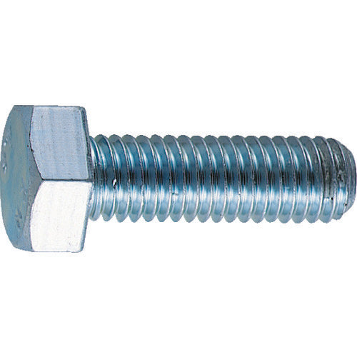 TRUSCO Hexagonal Bolt, Unicro, Full Thread, M4 x 8, 135 Pieces, B22-0408, 1 PK