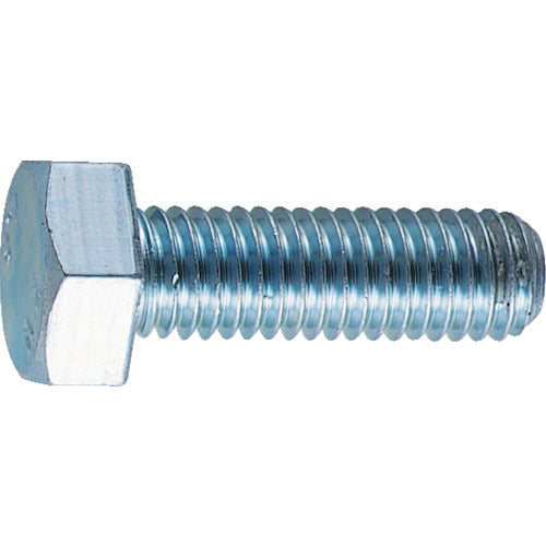 ＴＲＵＳＣＯ　六角ボルト　ユニクロ　全ネジ　Ｍ４×２５　１１０本入　B22-0425　1 PK
