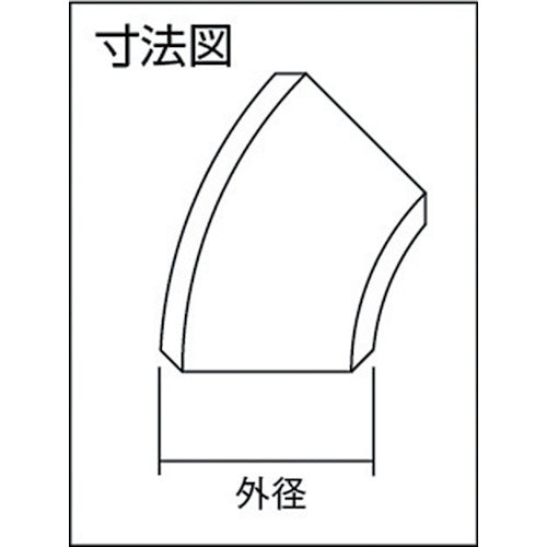 ベンカン機工　Ｇ４５ＬＳＧＰ白鋼管製エルボロング４５°１５Ａ　G45L-SGP-15A　1 個