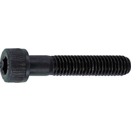 ＴＲＵＳＣＯ　六角穴付ボルト　黒染め　半ネジ　サイズＭ３×２５　４５本入　／キャップボルト（ＣＡＰ）　B30-0325　1 PK