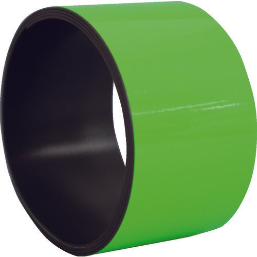 Nitto Elmate Fluorescent Magnetic Sheet 50mm x 1m Green KMG-50G 1 Roll
