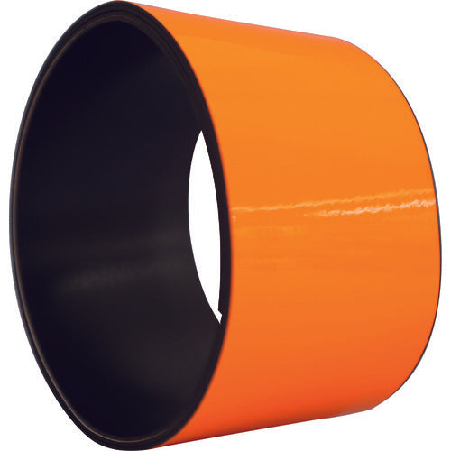 Nitto Elmate Fluorescent Magnet Sheet 50mm x 1m Orange KMG-50OR 1 Roll