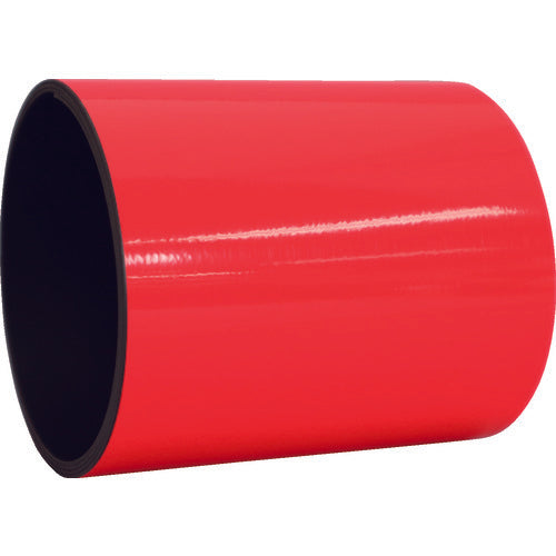 Nitto Elmate Fluorescent Magnetic Sheet 100mm x 1m Red KMG-100R 1 Roll