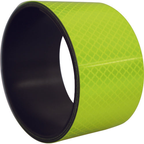 Nitto Elmate Prism Reflective Magnet Sheet 50mm x 1m Fluorescent Lemon Yellow PHMG-50LY 1 Roll