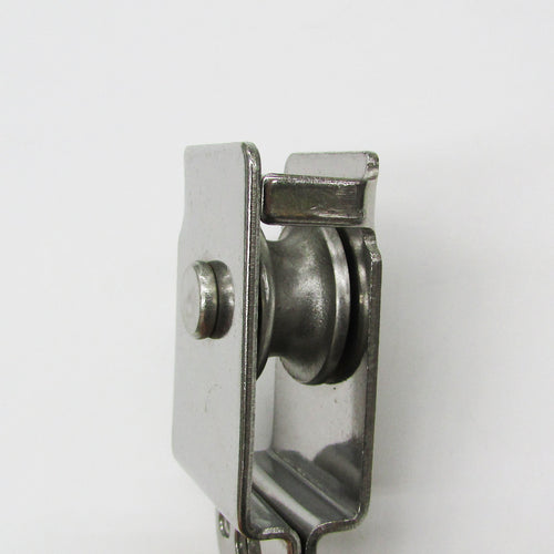 水本　ワイヤロープ用ディスプレイパーツ　スライド滑車　使用ロープ径〜７ｍｍ　B-2706　1 袋