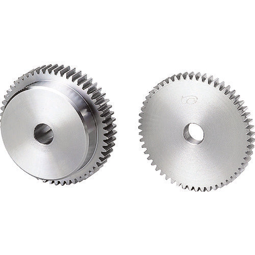 KG S45C평 기어 S1.5S 20B-1506H 형상 B1 모듈 1.5 치수 20 치폭 15mm 구멍 직경 Φ6mm 고주파 담금질 S1.5S 20B-1506H 1개