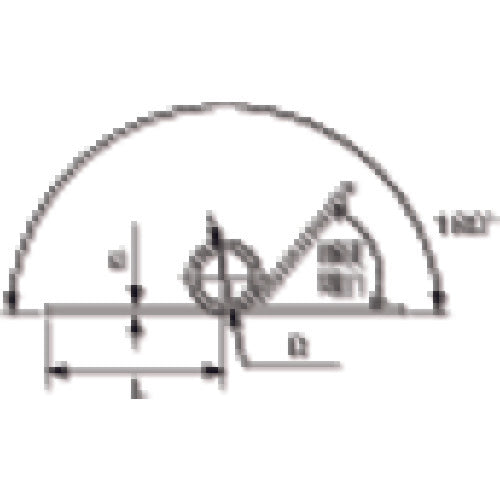 ＴＲＵＳＣＯ　トーションばね　ステンレス　Ｄ３×ｄ０．３×Ｌ１２　１８０°２巻　２０個入　右巻き　TS-33001RC　1 PK