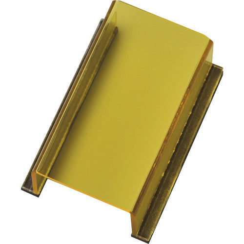 Green Cross Switch Cover Sign Transparent Yellow Plain Type Switch Cover ZY 80 x 40 x 34 mm Acrylic 088021 1 pc