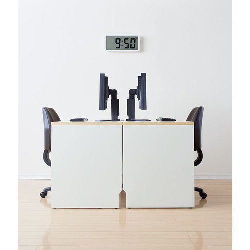 KING JIM 자라지 타이머-클록 백 배터리 수명 약 1년 DTC-001W 1개