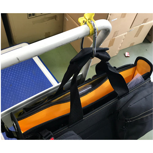 DOGYU Rubber Lock Carabiner Black RL-1BK 04512 1 piece