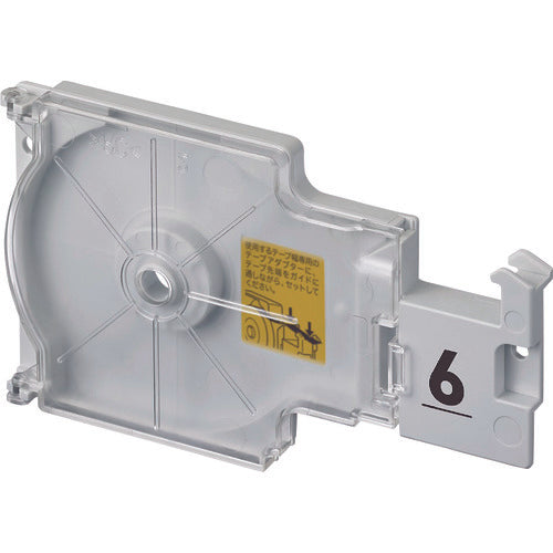 カシオ　ラテコ（Ｌａｔｅｃｏ）専用テープアダプター６ｍｍ　TA6　1 個