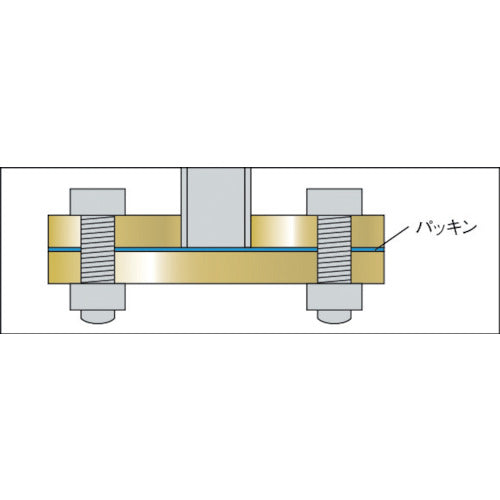 イシグロ　黒　閉止フランジ　ＢＬ−ＦＦ型　ＳＳ４００相当　１０Ｋ　呼び径（Ａ）４０　10BL-F40A　1 個