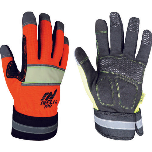 K-WORK 리플로 프로 라이트 글로브 오렌지 M RG-02-OR-M 1 쌍