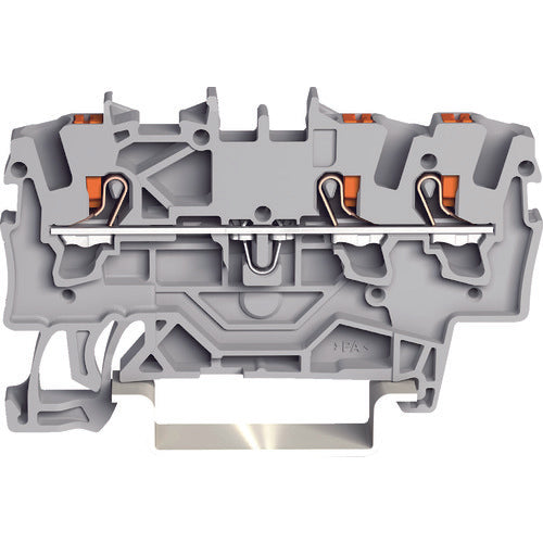 WAGO Push Button Operation Type Spring Type Junction Terminal Block 2201 Series 3-Wire Type 2201-1301-PK 1 Piece