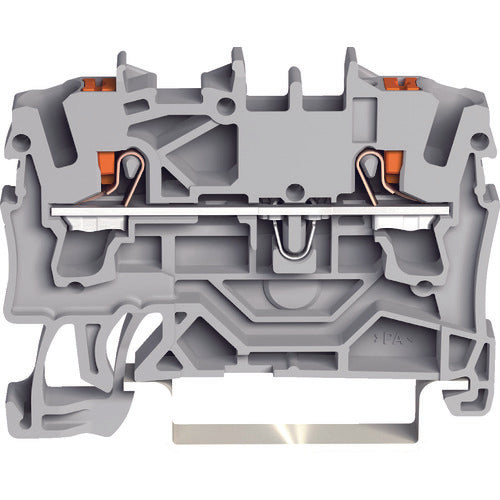 WAGO Push Button Operation Type Spring Type Junction Terminal Block 2202 Series 2-Wire Type 2202-1201-PK 1 Piece