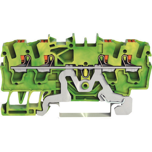 WAGO Push Button Operation Type Spring Type Junction Terminal Block 2202 Series 4-Wire Type 2202-1407-PK 1 Piece