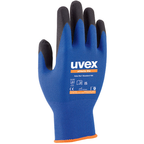 ＵＶＥＸ　ニトリル背抜き手袋　アスレティック　ライト　Ｍ　6002768　1 双