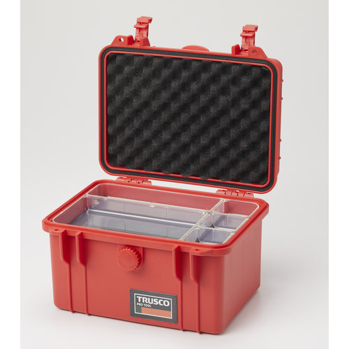 ＴＲＵＳＣＯ　プロテクターツールケース　２７０ｘ２１５ｘ１８６　赤　TAK-33RE　1 個