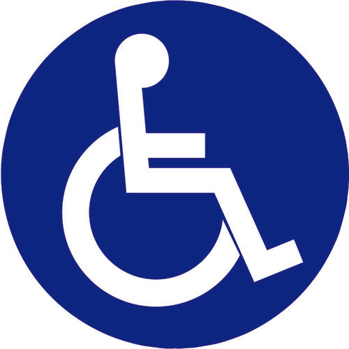 Mitsugiron Display Sticker for the Disabled SF-68-G SF-68-G 1 sheet