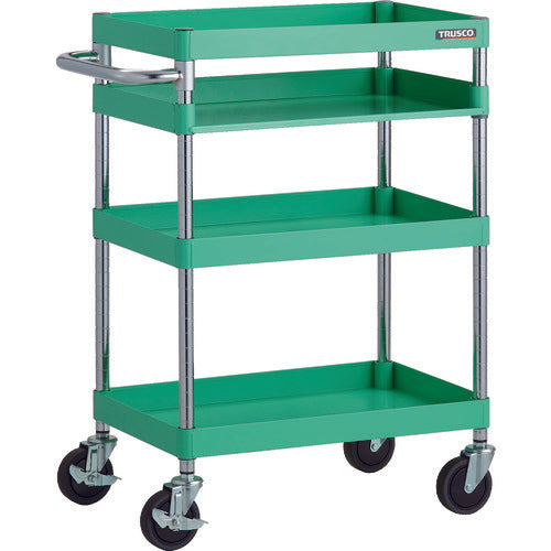 TRUSCCO 툴 왜건 피닉스 왜건 소음 600X400XH880 3방 선반판 부착 영 그린 PEW-963H1-YG 1대