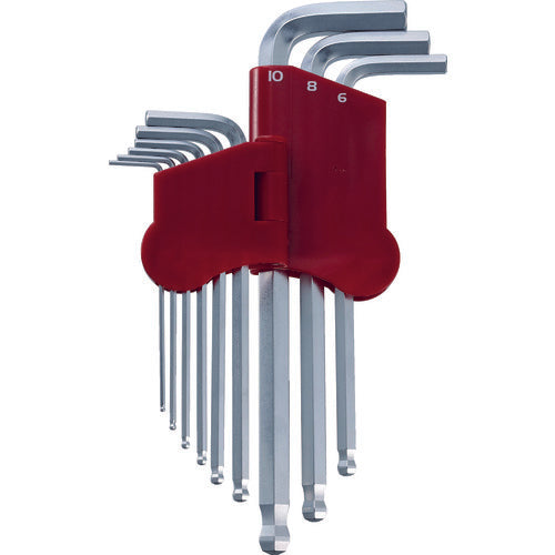 エビ　ボールポイント六角棒レンチ９本組セット　BWM9S　1 丁