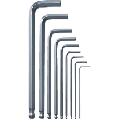 エビ　ボールポイント六角棒レンチ９本組セット　BWM9S　1 丁